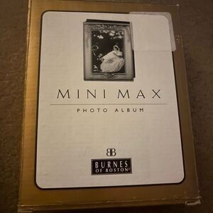 Burnes Of Boston 4x6 Mini Max Photo Album *New*